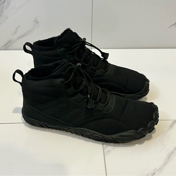 Caspar Pro Barefoot Boots Faux Fur Lined Non Slip Size 39